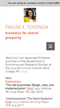 Mobile Screenshot of pavlina-tcherneva.net